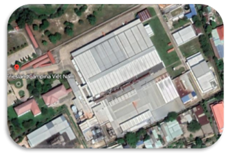 CÔNG TY TNHH FRIESLANDCAMPINA VIỆT NAM- CÔNG SUẤT 1.25 MWp- NHÀ THẦU BCTAS